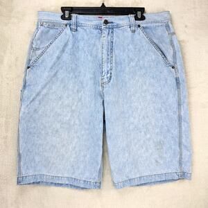 Vintage Union Bay Jean Shorts 38 Skater Baggy Y2K Denim Carpenter Jorts